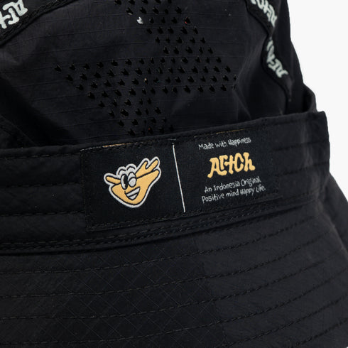 BUCKET HAT SOLIS - BLACK