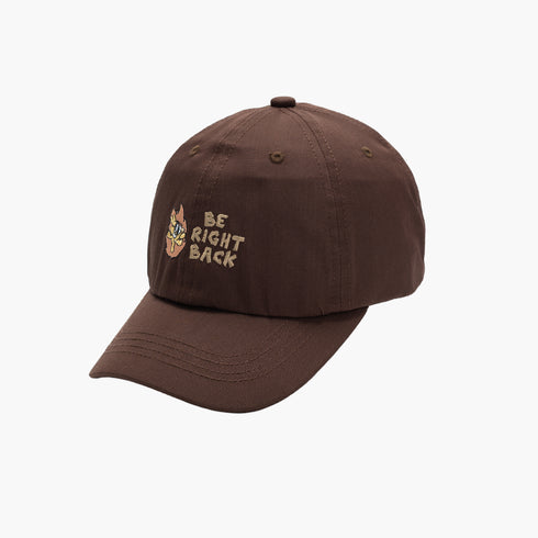 CAPS AND HATS - BE RIGHT BACK BROWN