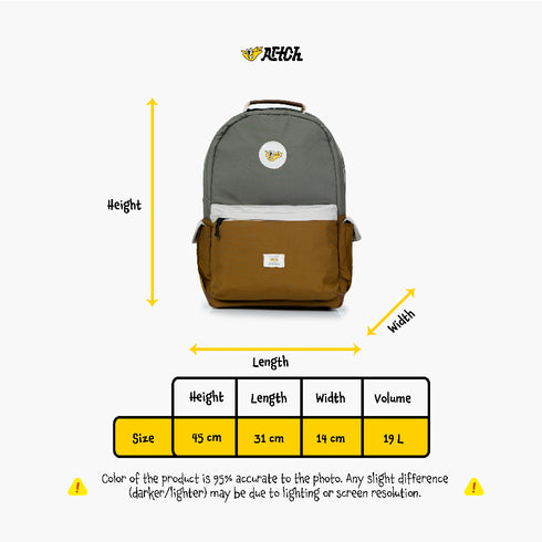 BACK TO SCHOOL - OLIVE GREY