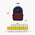 BACK TO SCHOOL - NAVY MAROON