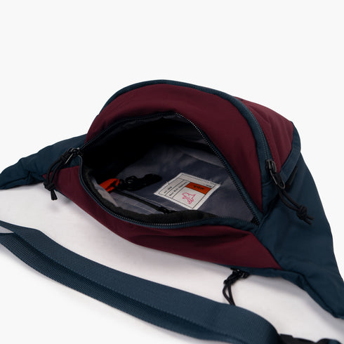 BUMBAG - NAVY MAROON