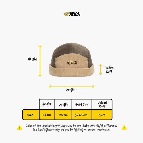 CAPS AND HATS - COSMIX - CREAM