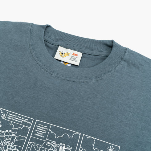 T-SHIRT - OCIMA - STONE GREY