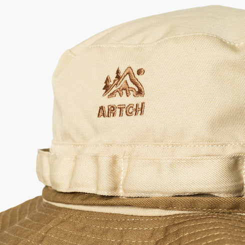 CAPS AND HATS - RIMBA COKLAT CREAM