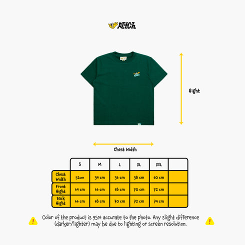 T-SHIRT - SECRET SPRING - GREEN