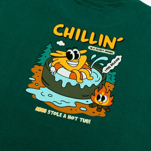 T-SHIRT - SECRET SPRING - GREEN
