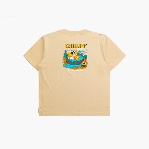 T-SHIRT - SECRET SPRING - CREAM