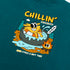 T-SHIRT - SECRET SPRING - ATLANTIC BLUE