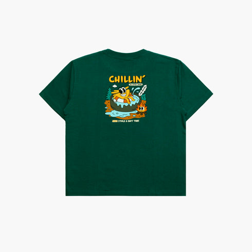 T-SHIRT - SECRET SPRING - GREEN