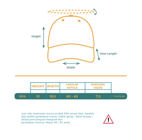 CAPS AND HATS - PEAKCORD CREAM