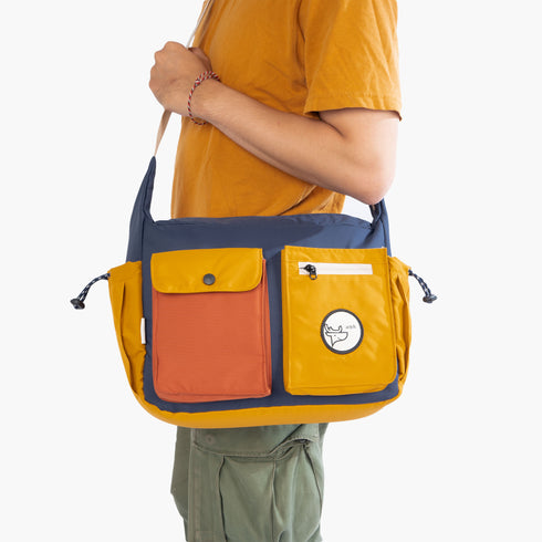 OMOCHA - NAVY ORANGE