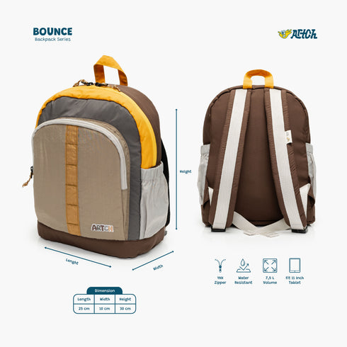 Bounce Brown - Mini Backpack Kids