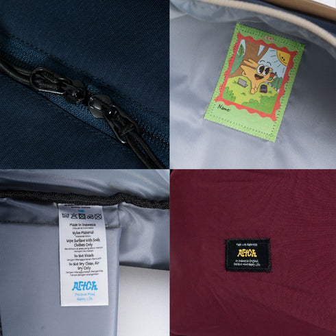 BACK TO SCHOOL - NAVY MAROON