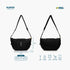 Fluffer Hitam - Sling Bag