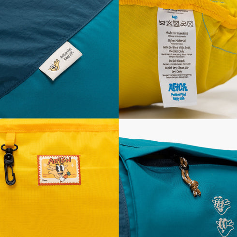 Fluffer Petrol - Sling Bag