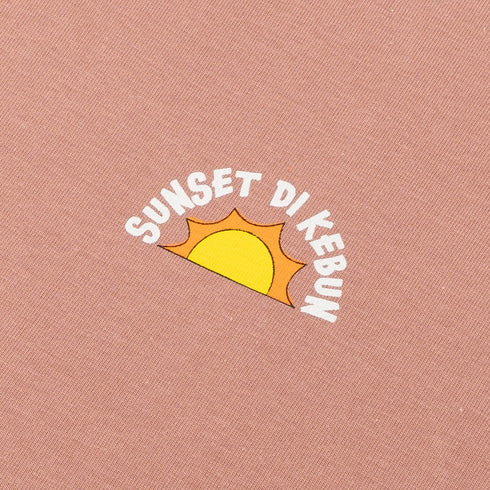 Artch x Sunset Di Kebun - Groovy Duck Peach - Kaos T-shirt