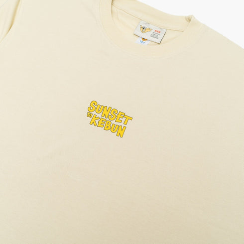 Artch x Sunset Di Kebun - Bloom Tee Broken White - Kaos T-shirt
