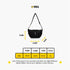 Fluffer Hitam - Sling Bag