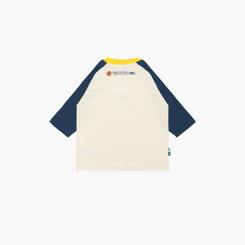 Artch x Sunset Di Kebun - Little Beetle Broken White - Kaos T-shirt Kids