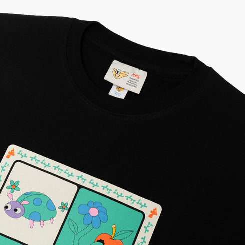 Artch x Sunset Di Kebun - Botanic Anthem Black - Kaos T-shirt
