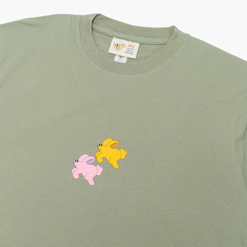 Artch x Sunset Di Kebun - Soft Rebellion Pastel Green - Kaos T-shirt