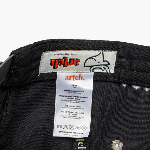 CAPS AND HATS - ARKANSAS BLACK GREY