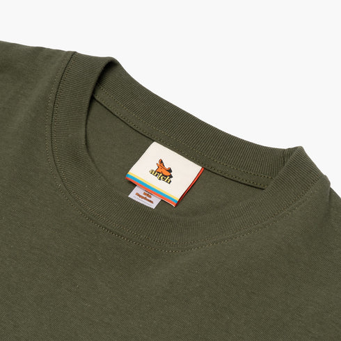 T-SHIRT OVERSIZE- KEESA OLIVE