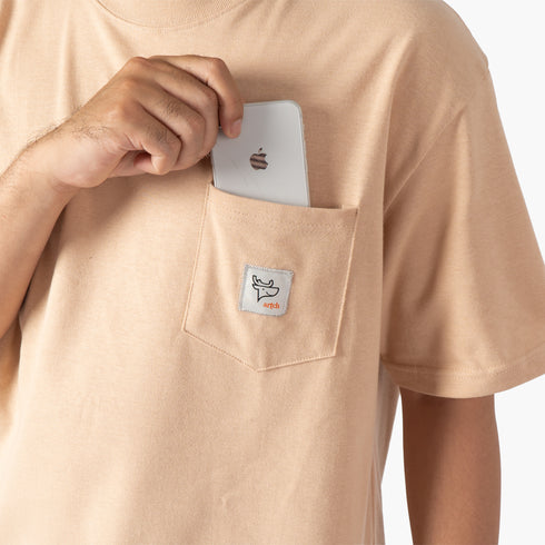 T-SHIRT OVERSIZE- KEESA BEIGE