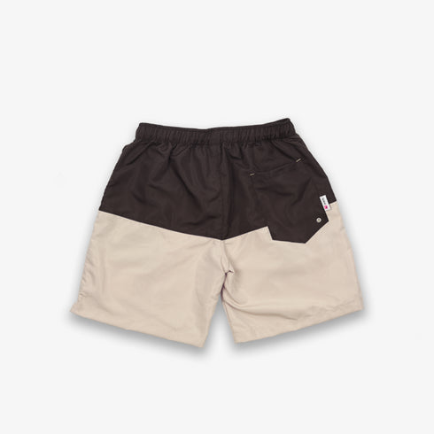 TROUSER - MIX CREAM BROWN