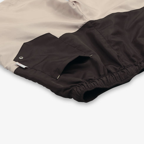 TROUSER - MIX CREAM BROWN