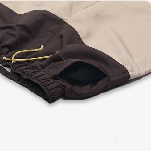 TROUSER - MIX CREAM BROWN