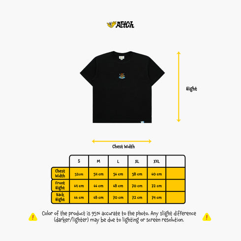 T-SHIRT - BODIVE BLACK