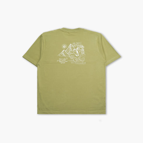 T-SHIRT - CHILLVIBE - OLIVE