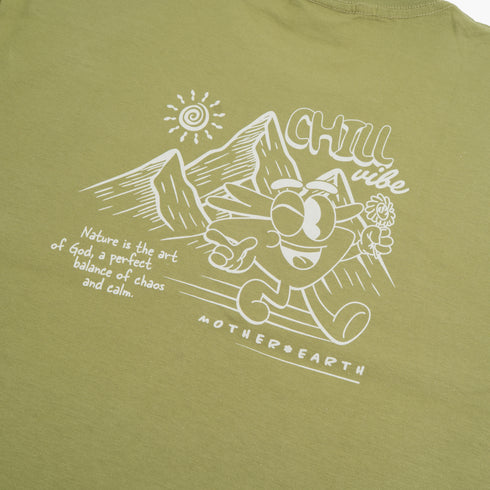 T-SHIRT - CHILLVIBE - OLIVE