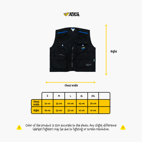 VEST - CORETO BLACK