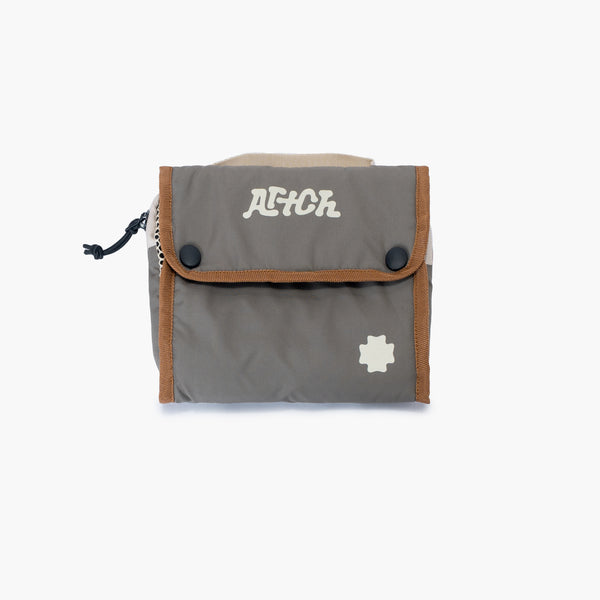 POUCH BATHROOM - DASH OLIVE GREY