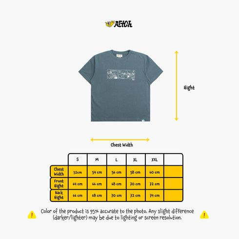 T-SHIRT - OCIMA - STONE GREY