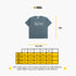 T-SHIRT - OCIMA - STONE GREY