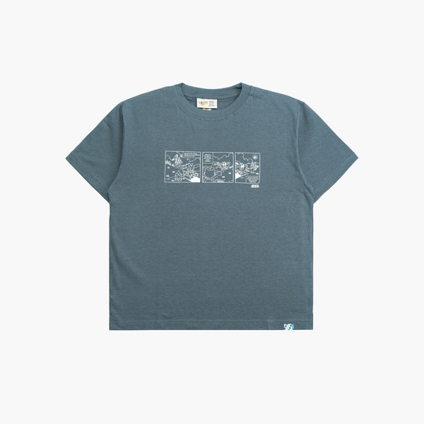 T-SHIRT - OCIMA - STONE GREY