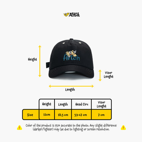 CAPS AND HAT - SARTCH BLACK