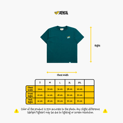 T-SHIRT - SECRET SPRING - ATLANTIC BLUE