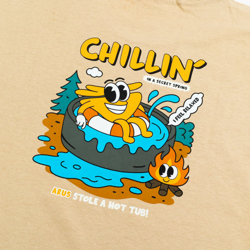 T-SHIRT - SECRET SPRING - CREAM