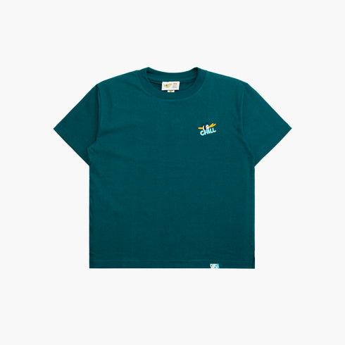 T-SHIRT - SECRET SPRING - ATLANTIC BLUE