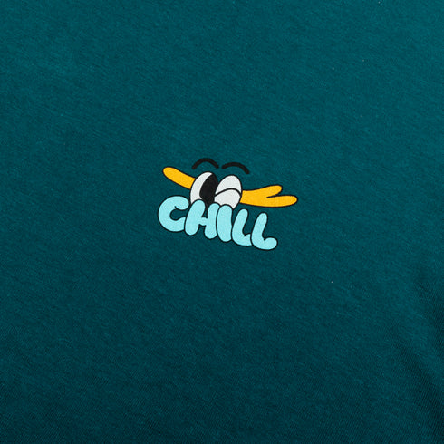 T-SHIRT - SECRET SPRING - ATLANTIC BLUE