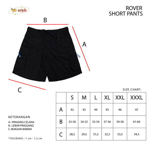 ROVER SHORT - BLACK