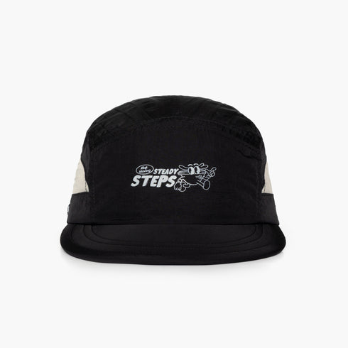CAPS AND HAT - STEADY - BLACK - RUNNING CAPS