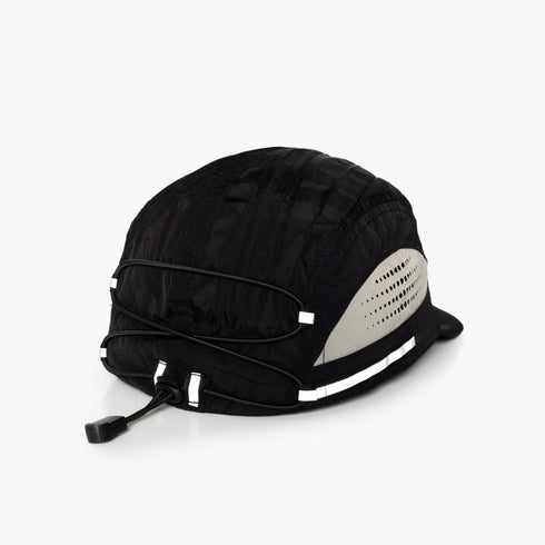 CAPS AND HAT - STEADY - BLACK - RUNNING CAPS