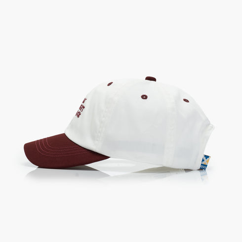 CAPS AND HATS - BE RIGHT BACK WHITE MAROON