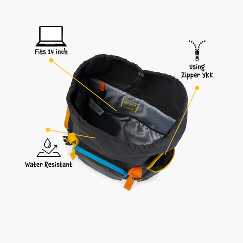 MOCHILA - PETROL BROWN