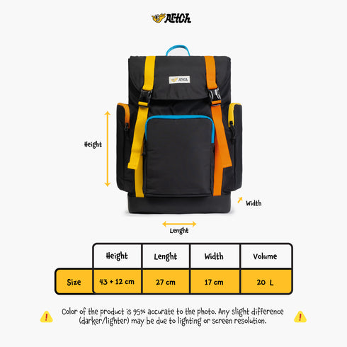MOCHILA - PETROL BROWN